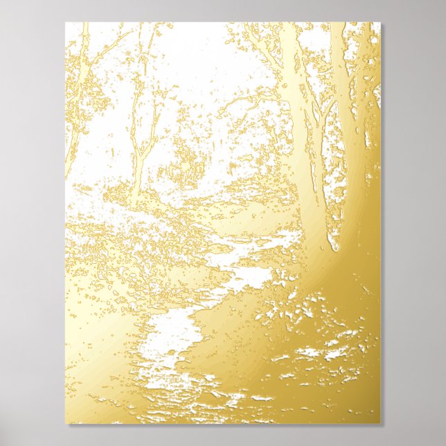 FOIL PRINT POSTER ART AND DESIGN  STYLES  (Front)