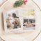 Foil Snapshot Christmas Two Photo Holiday Card