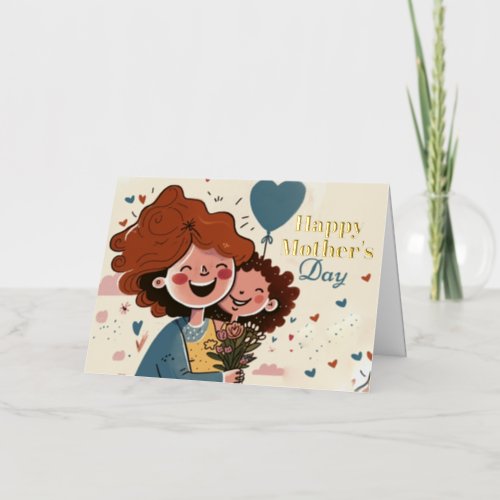 Foil_Stamped Love Mothers Day Card