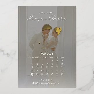 Foil wedding Invitation card wedding theme card