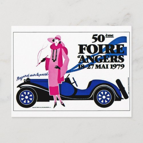 Foire dAngers _ Vintage French Advertisement Postcard