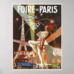 Foire de Paris - Vintage Art Poster