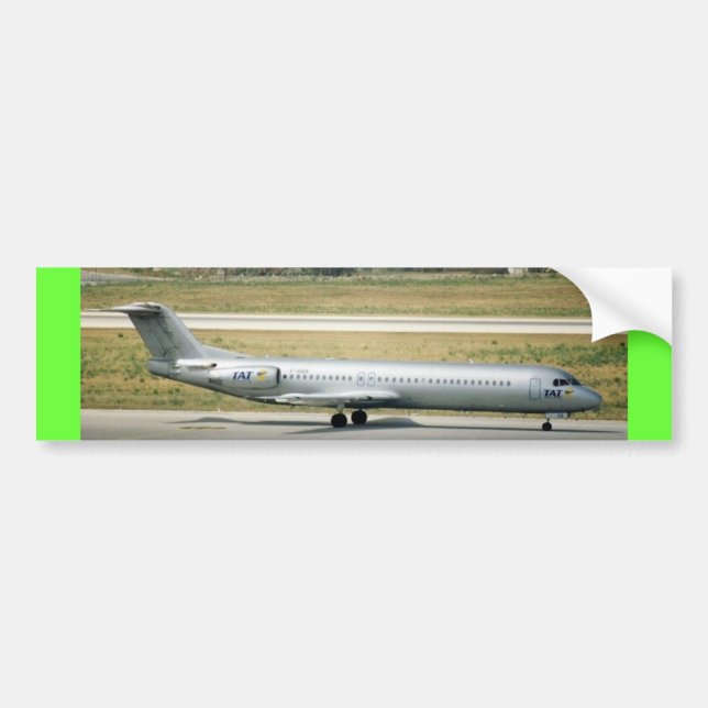 FOKKER 100 BUMPER STICKER (Front)