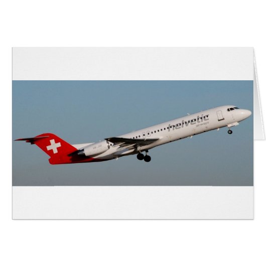 FOKKER 100 CARDS (Front Horizontal)