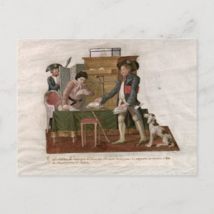 Fol.55 Country Folk and the Money Changer Postcard
