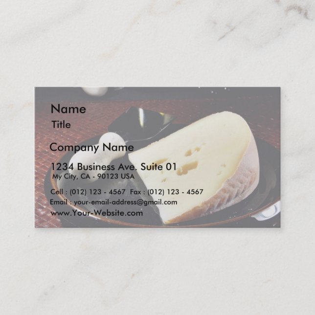 Fol Epi Cheese Business Card (Front)