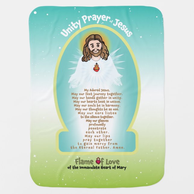 FOL Kids Baby Blanket (Colored Background) (Front)