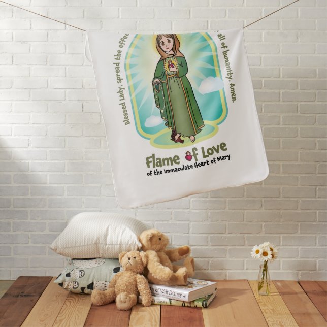 FOL Kids Baby Blanket (White Background) (In Situ)