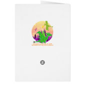 Fold a Cuboctahedron Dragon Pattern Craft Cards (Back)
