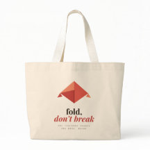 Fold Do Not Break Resilience Motivational Jumbo To