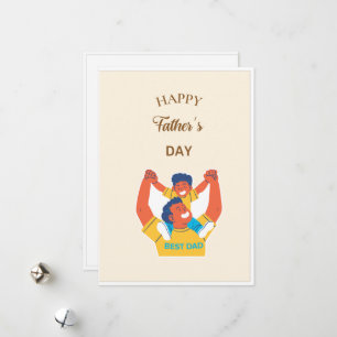 Foldable Fathers Day Cards Printable Fathers Day