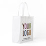 Foldable Grocery Bag Custom Printed Logo Polyester