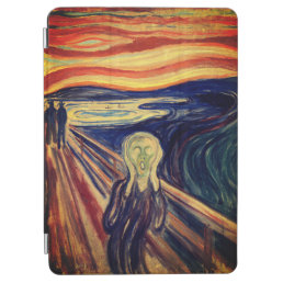 Foldable iPad Cover with Munch&#39;s The Scream