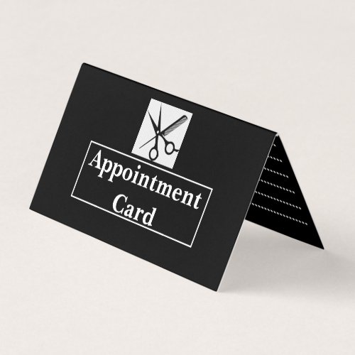 Folded Appointment Card _ BusyBee Design