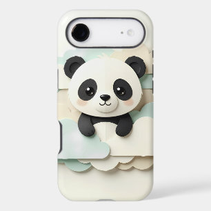 Folded Baby Panda Cute Origami iPhone 17 Air Case