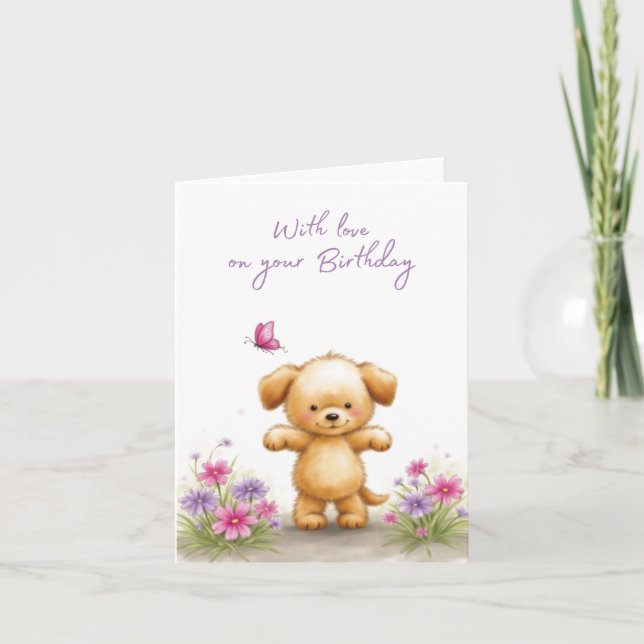 Folded Birthday Card (Front)