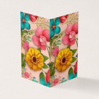 Folded Business Card