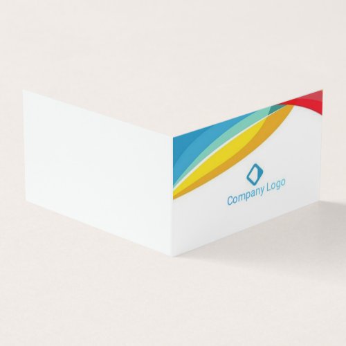 Folded Business Card 