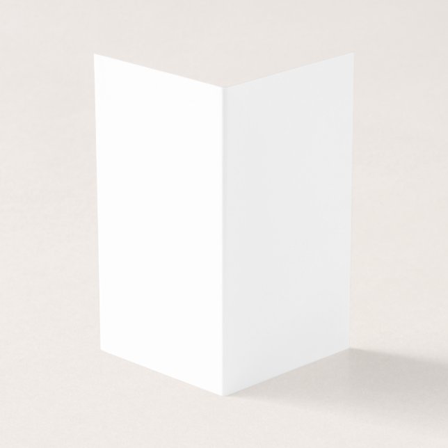 Folded Business Card (Outside)