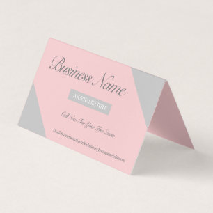 Folded Business Card