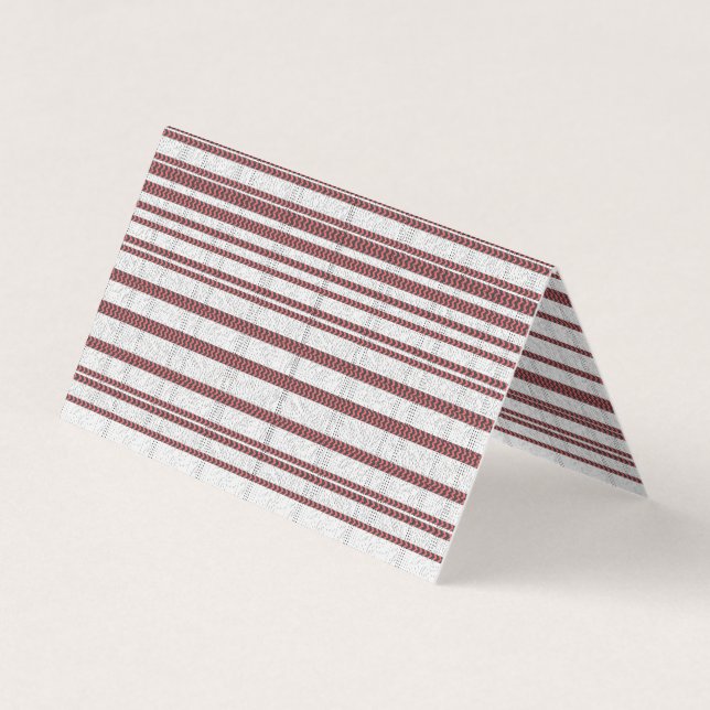 Folded Business Card (Front)
