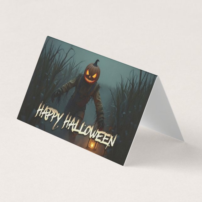 Folded Business Card (Front)