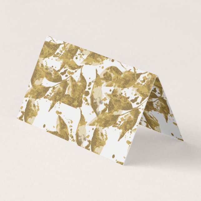 Folded Business Card (Front)