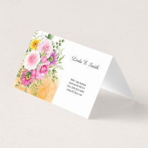 Folded Business Card