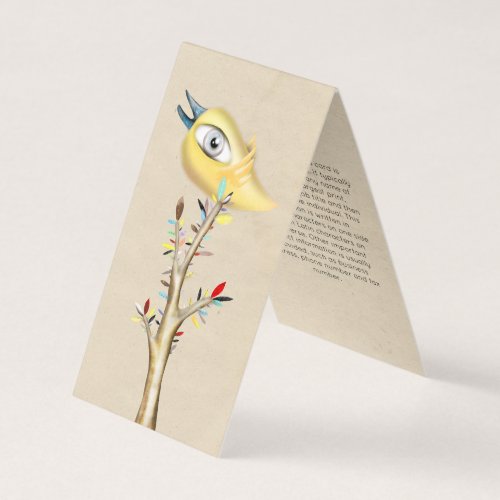 Folded Business Cards