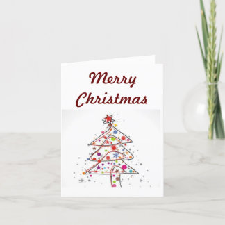 Folded Christmas Card