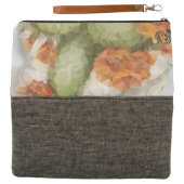 Folded Clutch wallet Design Geometric Cactus (Outside Open)