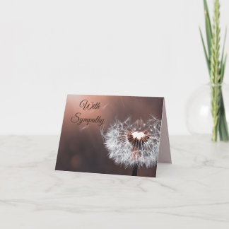 Folded Customizable Funeral Card
