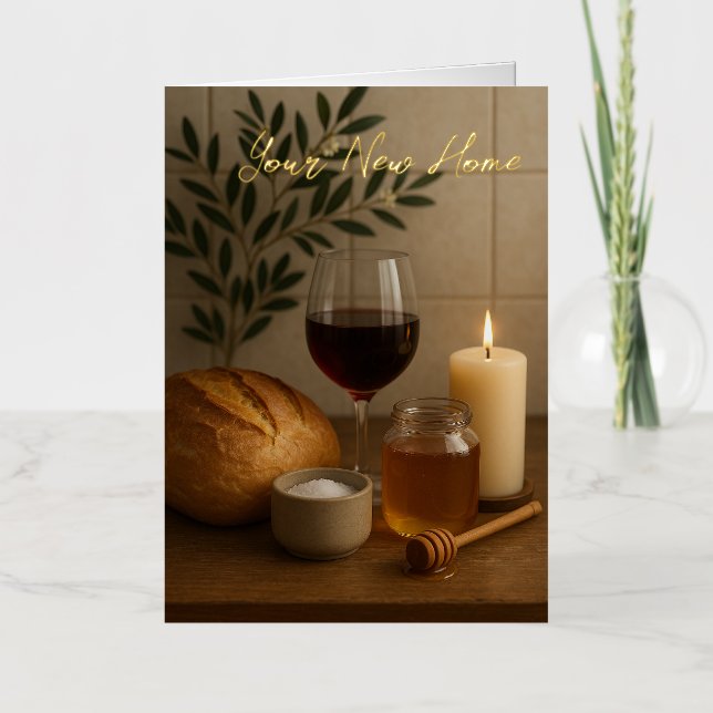 Folded Foil Greeting Card (Front)