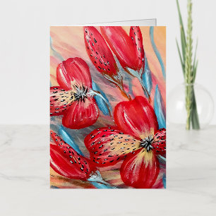 Folded Foil Greeting Card
