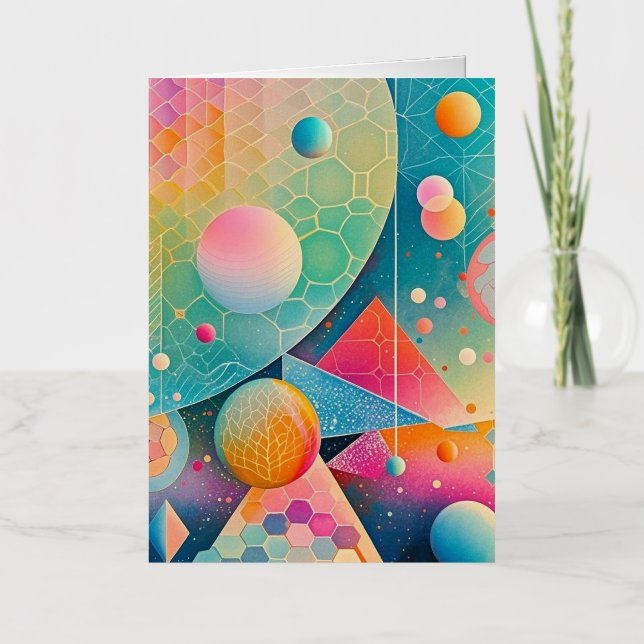 Folded Foil Greeting Card (Front)