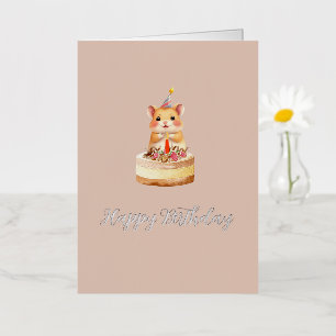 Folded Foil Greeting Card