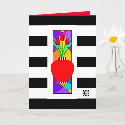 Folded Greeting Card