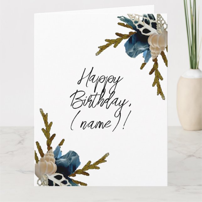 Folded Greeting Card (Front)