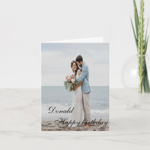 Folded Greeting Card