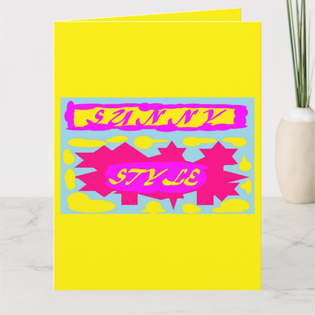 Folded Greeting Card (Front)