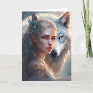 Folded Greeting Card