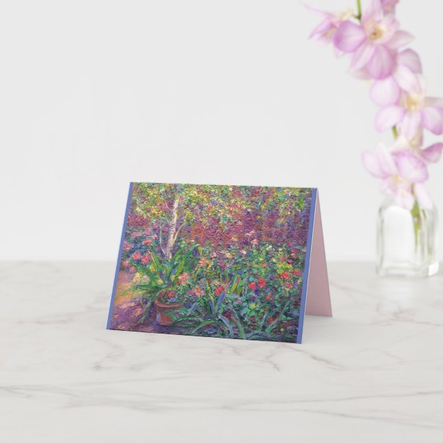 Folded Greeting Card (Orchid)