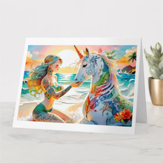 Folded Greeting Card