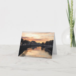 Folded Greeting Card - Dublin, Ireland