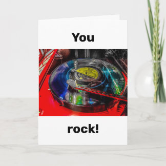 Folded Greeting Card- Happy Birthday Card