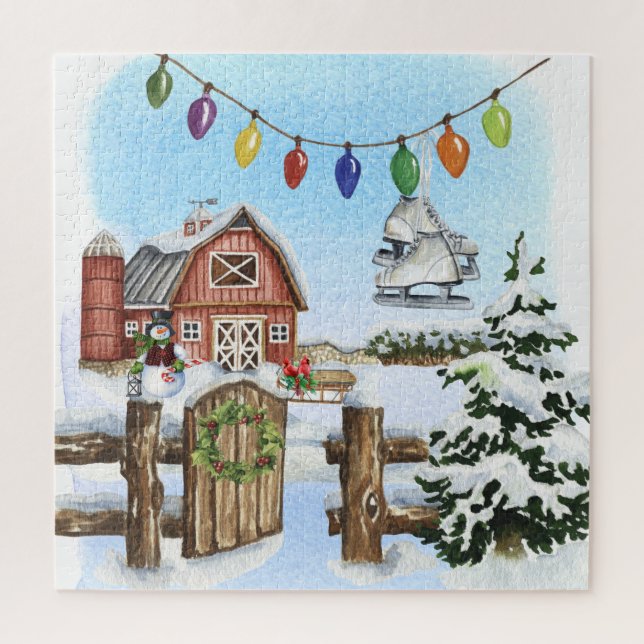 Folded Greeting Card Jigsaw Puzzle (Vertical)