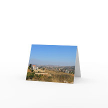 Folded Greeting Card - Lebanon