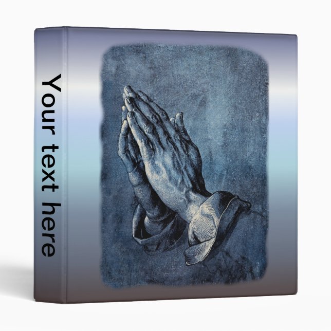 Folded Hands Prayer - Durer Binder (Front/Spine)