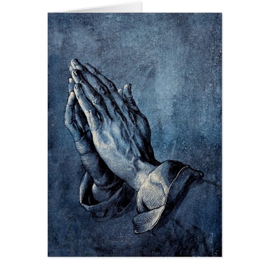 Folded Hands Prayer - Durer Cards (Front)