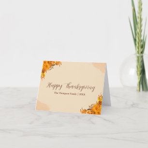 Folded Holiday Card